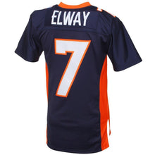 Load image into Gallery viewer, John Elway #7 Denver Broncos Navy Blue 1998 Retired Player Vintage Replica Jersey