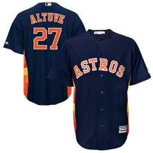 Load image into Gallery viewer, Jose Altuve #27 Houston Astros Cool Base Player Jersey