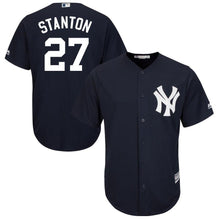 Load image into Gallery viewer, Giancarlo Stanton #27 New York Yankees Cool Base Player Jersey