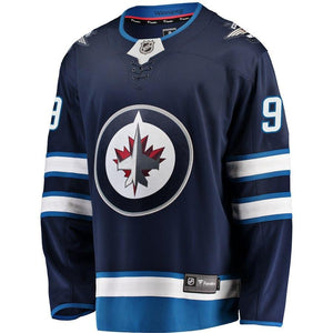 Andrew Copp #9 Winnipeg Jets Navy Breakaway Replica Jersey