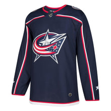 Load image into Gallery viewer, Columbus Blue Jackets Navy Home Blank Jersey