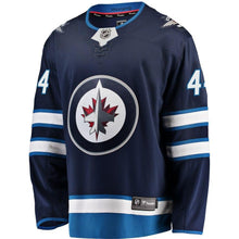 Load image into Gallery viewer, Josh Morrissey #44 Winnipeg Jets Navy Breakaway Replica Jersey