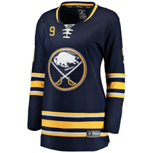 Load image into Gallery viewer, Jack Eichel #9 Buffalo Sabres Women's Navy Breakaway Player Jersey