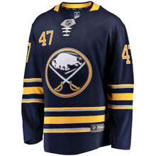 Load image into Gallery viewer, Zach Bogosian #47 Buffalo Sabres Navy Breakaway Player Jersey