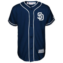 Load image into Gallery viewer, Eric Hosmer #30 San Diego Padres Youth Navy Official Cool Base Player Jersey