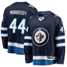 Load image into Gallery viewer, Josh Morrissey #44 Winnipeg Jets Navy Breakaway Replica Jersey
