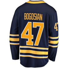 Load image into Gallery viewer, Zach Bogosian #47 Buffalo Sabres Navy Breakaway Player Jersey