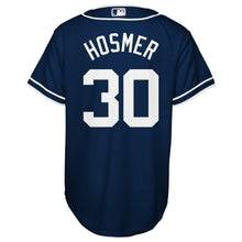 Load image into Gallery viewer, Eric Hosmer #30 San Diego Padres Youth Navy Official Cool Base Player Jersey