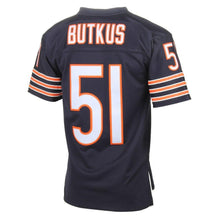 Load image into Gallery viewer, Dick Butkus #51 Chicago Bears Navy Blue 1966 Replica Retired Player Jersey