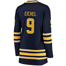 Load image into Gallery viewer, Jack Eichel #9 Buffalo Sabres Women's Navy Breakaway Player Jersey