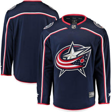 Load image into Gallery viewer, Columbus Blue Jackets Youth Navy Breakaway Home Jersey