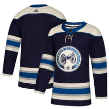 Load image into Gallery viewer, Columbus Blue Jackets Navy Alternate Blank Jersey