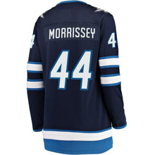 Load image into Gallery viewer, Josh Morrissey #44 Winnipeg Jets Women's Navy Breakaway Jersey