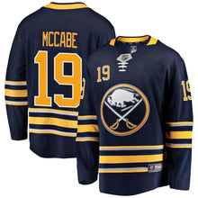 Load image into Gallery viewer, Jake McCabe #19 Buffalo Sabres Navy Breakaway Player Jersey