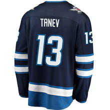 Load image into Gallery viewer, Brandon Tanev #13 Winnipeg Jets Navy Breakaway Replica Jersey
