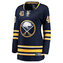 Load image into Gallery viewer, Carter Hutton #40 Buffalo Sabres Women's Navy Home Breakaway Player Jersey