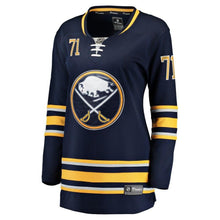 Load image into Gallery viewer, Evan Rodrigues #71 Buffalo Sabres Women's Navy Home Breakaway Player Jersey