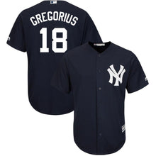 Load image into Gallery viewer, Didi Gregorius #18 New York Yankees Navy Official Cool Base Player Jersey