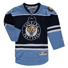 Load image into Gallery viewer, Florida Panthers Youth Navy Premier Blank Jersey