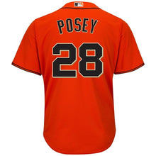Load image into Gallery viewer, Buster Posey #28 San Francisco Giants Cool Base Player Jersey
