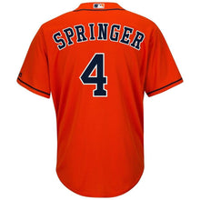Load image into Gallery viewer, George Springer #4 Houston Astros Cool Base Player Jersey