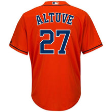 Load image into Gallery viewer, Jose Altuve #27 Houston Astros Cool Base Player Jersey