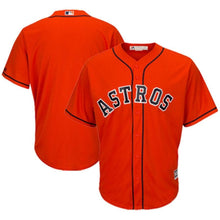 Load image into Gallery viewer, Houston Astros White/Navy/Orrange Official Cool Base Jersey