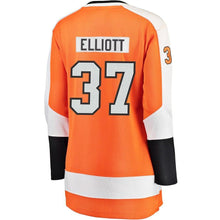 Load image into Gallery viewer, Brian Elliott #37 Philadelphia Flyers Women's Orange Premier Player Jersey