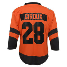Load image into Gallery viewer, Claude Giroux #28 Philadelphia Flyers Youth Orange 2019 NHL Stadium Series Replica Player Jersey