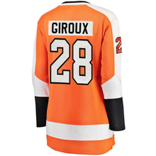 Load image into Gallery viewer, Claude Giroux #28 Philadelphia Flyers Women's Orange Home Breakaway Player Jersey