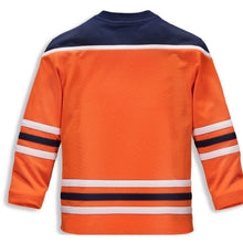 Load image into Gallery viewer, Edmonton Oilers Youth Orange Home Replica Blank Jersey