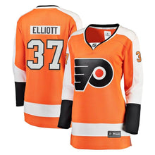 Load image into Gallery viewer, Brian Elliott #37 Philadelphia Flyers Women's Orange Premier Player Jersey