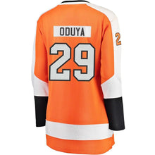 Load image into Gallery viewer, Johnny Oduya #29 Philadelphia Flyers Women's Orange Premier Player Jersey