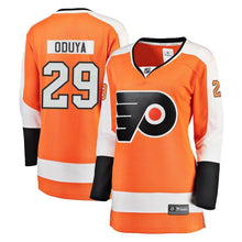 Load image into Gallery viewer, Johnny Oduya #29 Philadelphia Flyers Women's Orange Premier Player Jersey