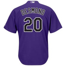 Load image into Gallery viewer, Ian Desmond #20 Coloradoe Rockies Official Cool Base Player Jersey
