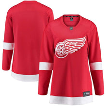 Load image into Gallery viewer, Detroit Red Wings Women's White/Red Away Breakaway Jersey