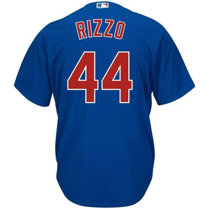 Anthony Rizzo #44 Chicago Cubs White/Gray/Royal Cool Base Player Jersey