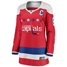 Load image into Gallery viewer, Alexander Ovechkin #8 Washington Capitals Women&#39;s Red Alternate Breakaway Player Jersey