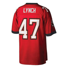 Load image into Gallery viewer, John Lynch #47 Tampa Bay Buccaneers Red 2002 Retired Player Replica Jersey