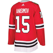 Load image into Gallery viewer, Artem Anisimov #15 Chicago Blackhawks Red Player Jersey