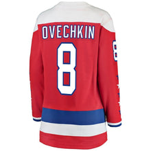 Load image into Gallery viewer, Alexander Ovechkin #8 Washington Capitals Women&#39;s Red Alternate Breakaway Player Jersey