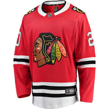 Load image into Gallery viewer, Brandon Saad #20 Chicago Blackhawks Youth Red Breakaway Player Jersey