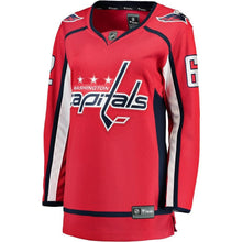 Load image into Gallery viewer, Carl Hagelin #62 Washington Capitals Women's Red Home Breakaway Player Jersey