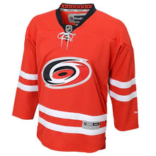 Load image into Gallery viewer, Carolina Hurricanes Youth Red/Black Premier Home Jersey