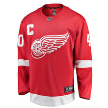 Load image into Gallery viewer, Henrik Zetterberg #40 Detroit Red Wings Red Breakaway Player Jersey