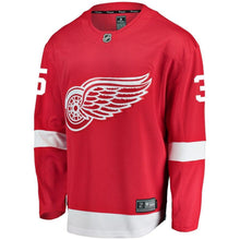 Load image into Gallery viewer, Jimmy Howard #35 Detroit Red Wings Youth Red Breakaway Player Jersey
