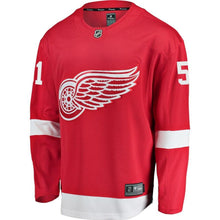 Load image into Gallery viewer, Frans Nielsen # 51 Detroit Red Wings Red Breakaway Player Jersey