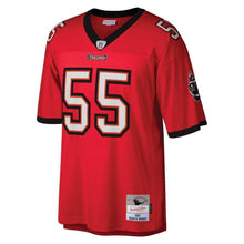 Load image into Gallery viewer, Derrick Brooks #55 Tampa Bay Buccaneers Red 2002 Retired Player Replica Jersey