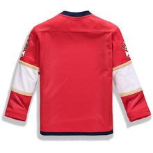 Load image into Gallery viewer, Florida Panthers Youth Red Home Replica Blank Jersey