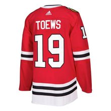 Load image into Gallery viewer, Jonathan Toews #19 Chicago Blackhawks Red Player Jersey